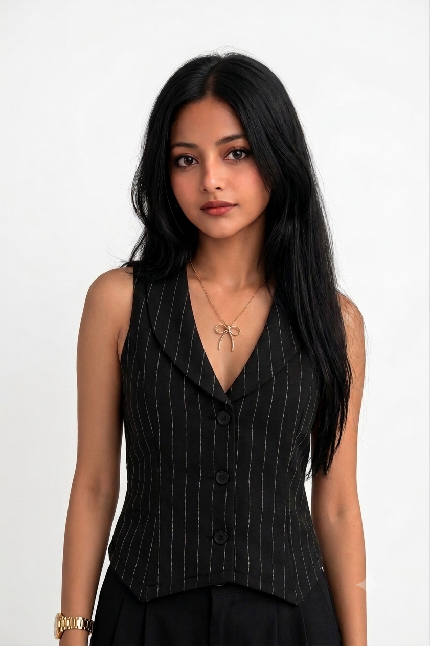 Pinstripe Waistcoat